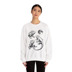 Iguana Line Art Sweatshirt - Iguana Lover Sweatshirt
