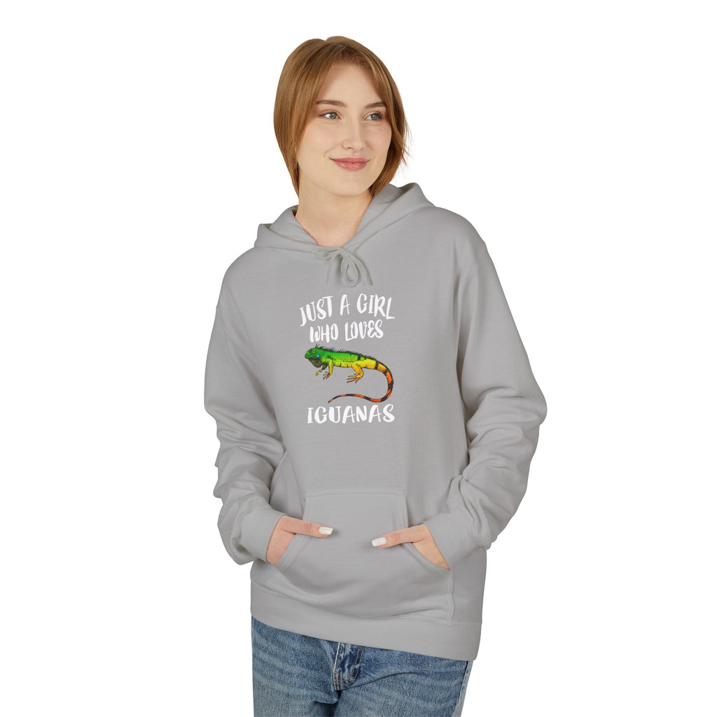 "Just A Girl Who Loves Iguanas" - Iguana Lover Hoodie
