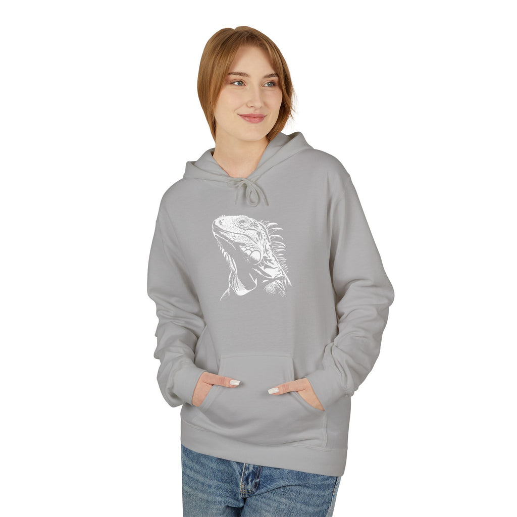 Iguana Line Art Hoodie - Iguana Lover Hoodie