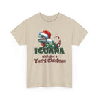 Iguana Wishes You a Merry Christmas Tee