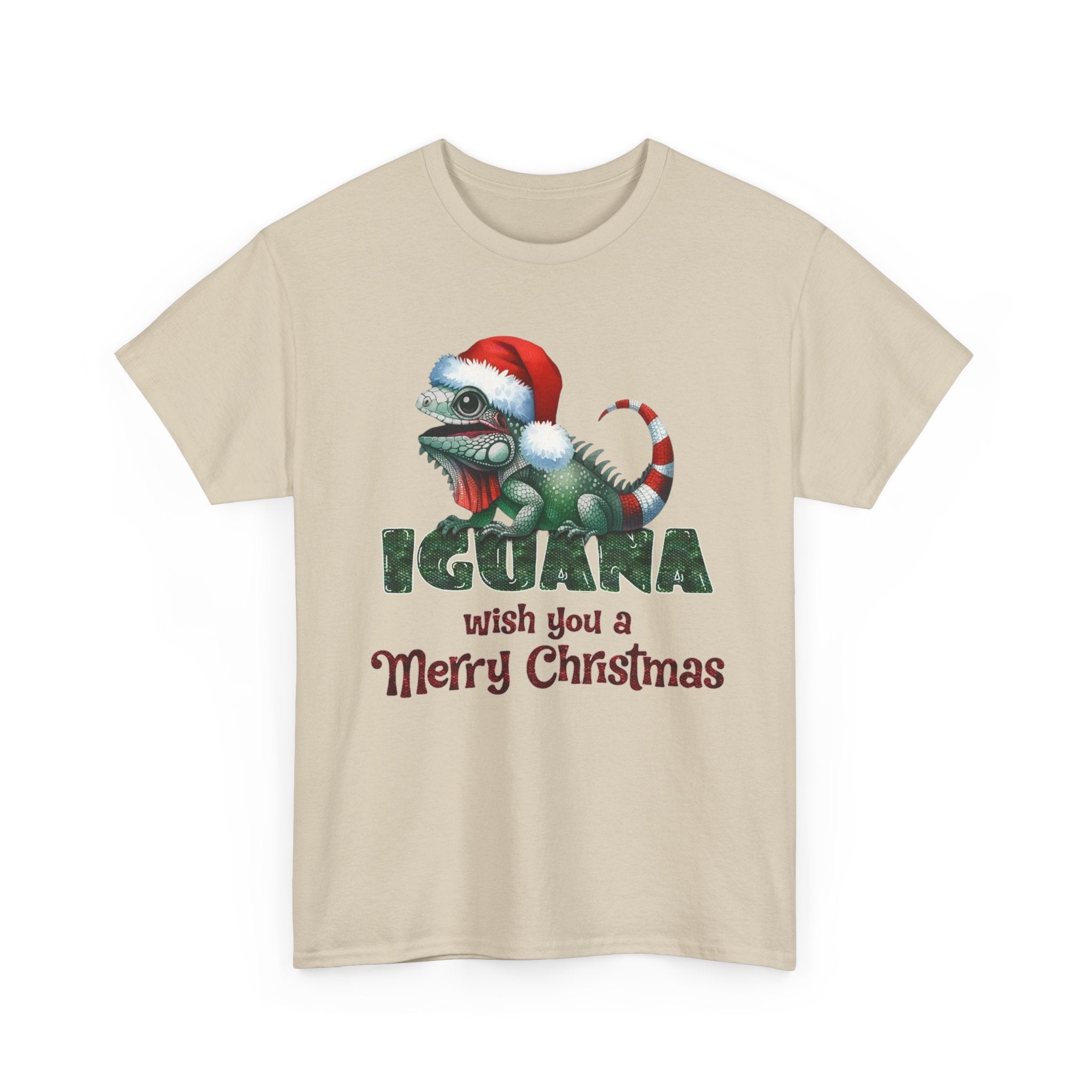 Iguana Wishes You a Merry Christmas Tee