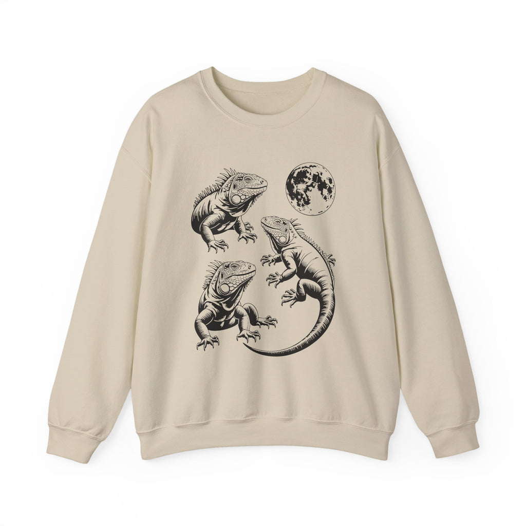 Iguana Line Art Sweatshirt - Iguana Lover Sweatshirt