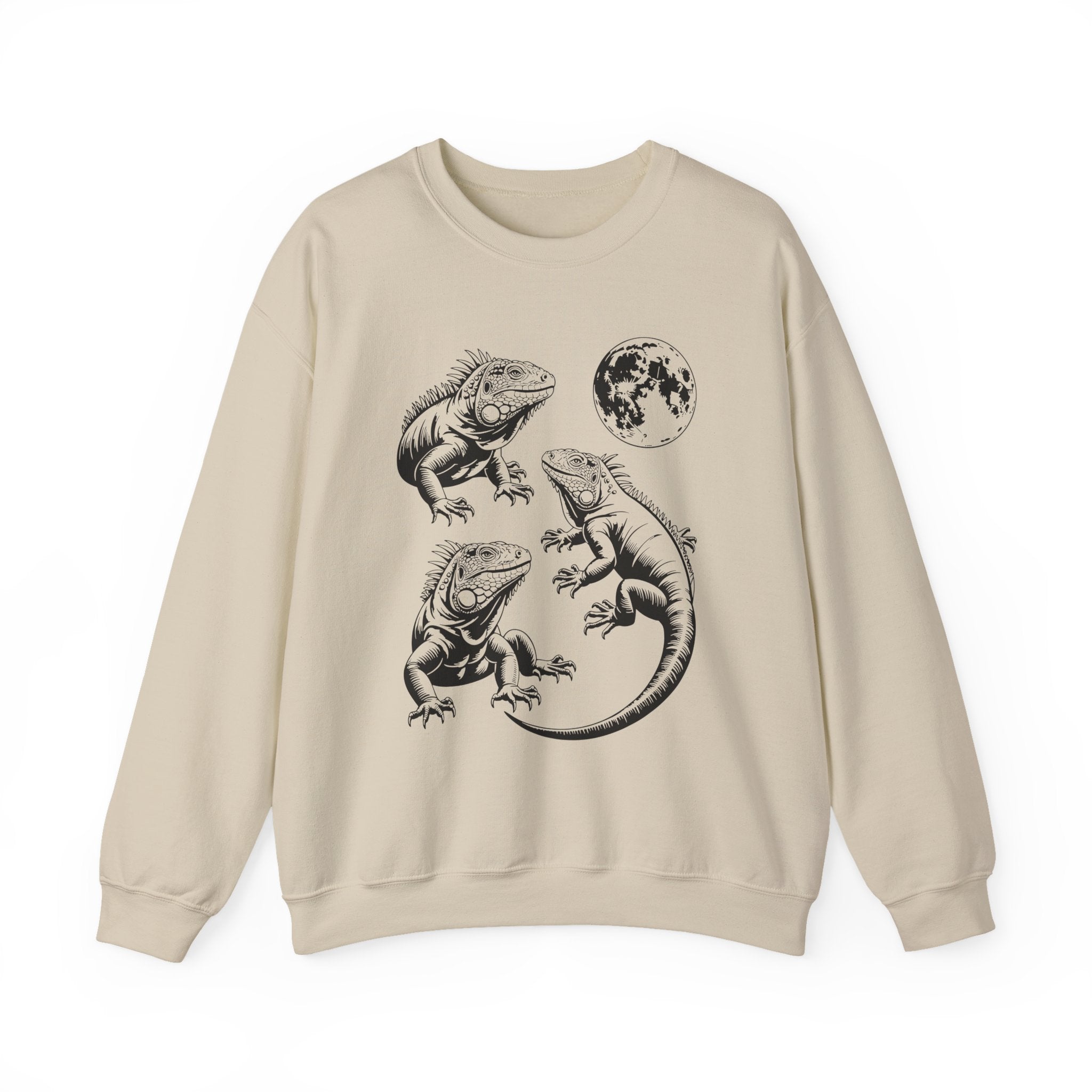 Iguana Line Art Sweatshirt - Iguana Lover Sweatshirt