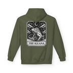 The Iguana Vintage Tarot Hoodie - Iguana Lover Hoodie