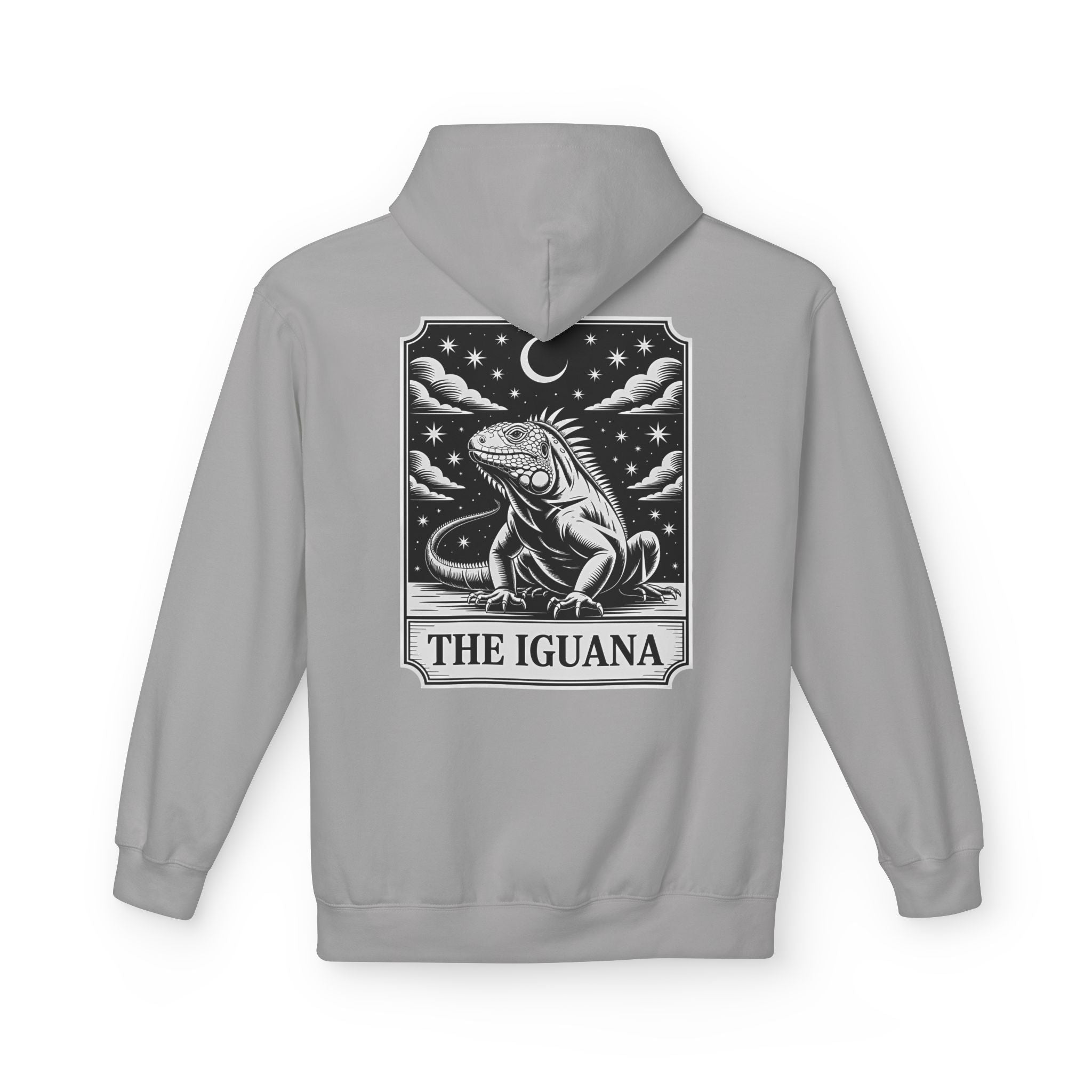 The Iguana Vintage Tarot Hoodie - Iguana Lover Hoodie