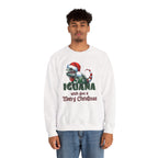 Iguana Wishes You a Merry Christmas Sweatshirt