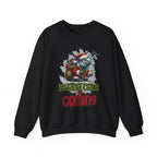 Iguana Santa Sweatshirt — Christmas Reptile Lover Holiday Sweatshirt