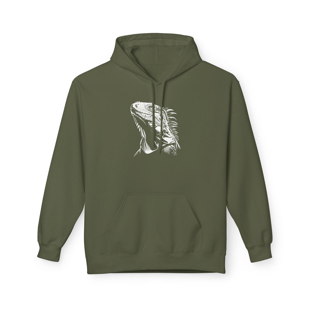 Iguana Line Art Hoodie - Iguana Lover Hoodie