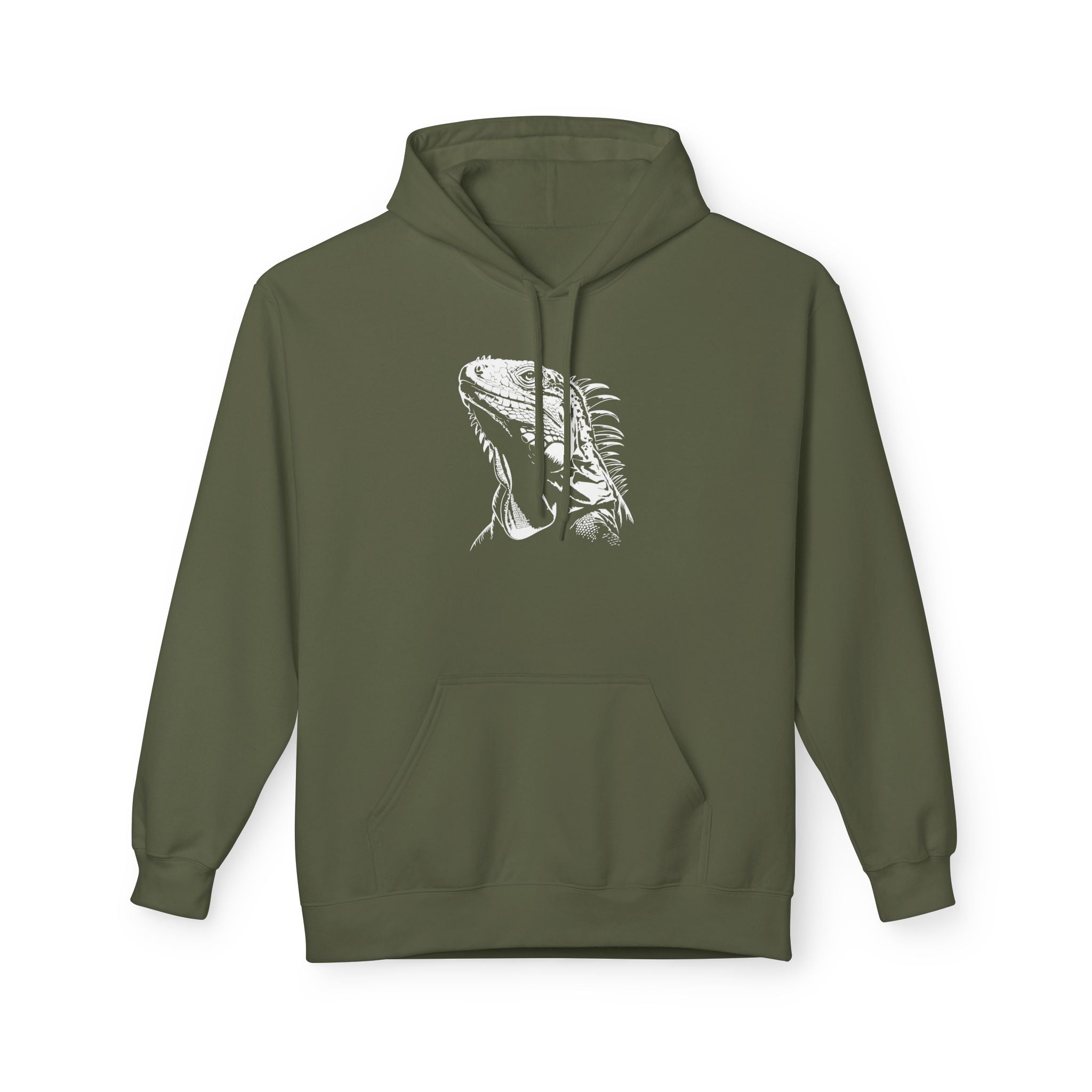 Iguana Line Art Hoodie - Iguana Lover Hoodie