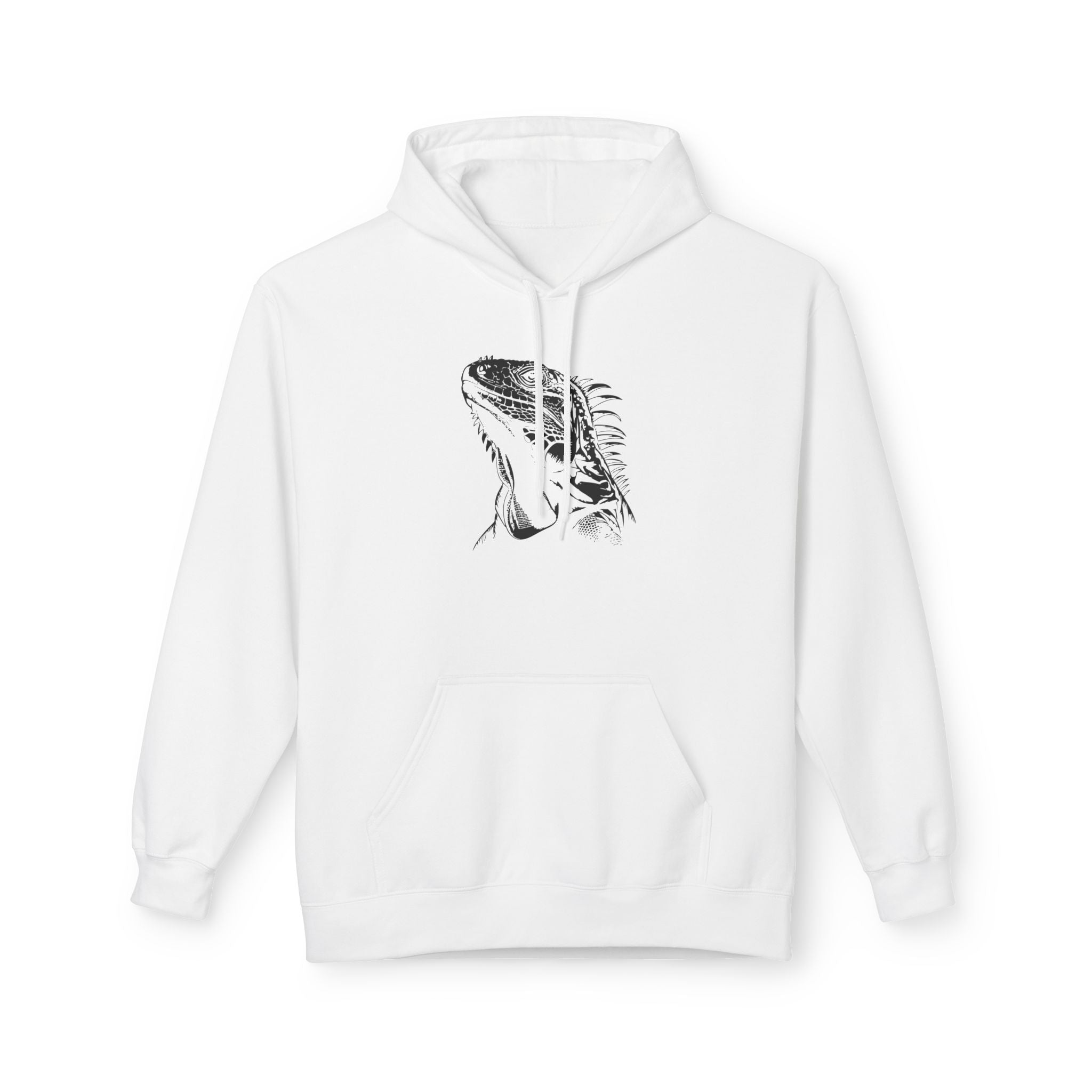 Iguana Line Art Hoodie - Iguana Lover Hoodie