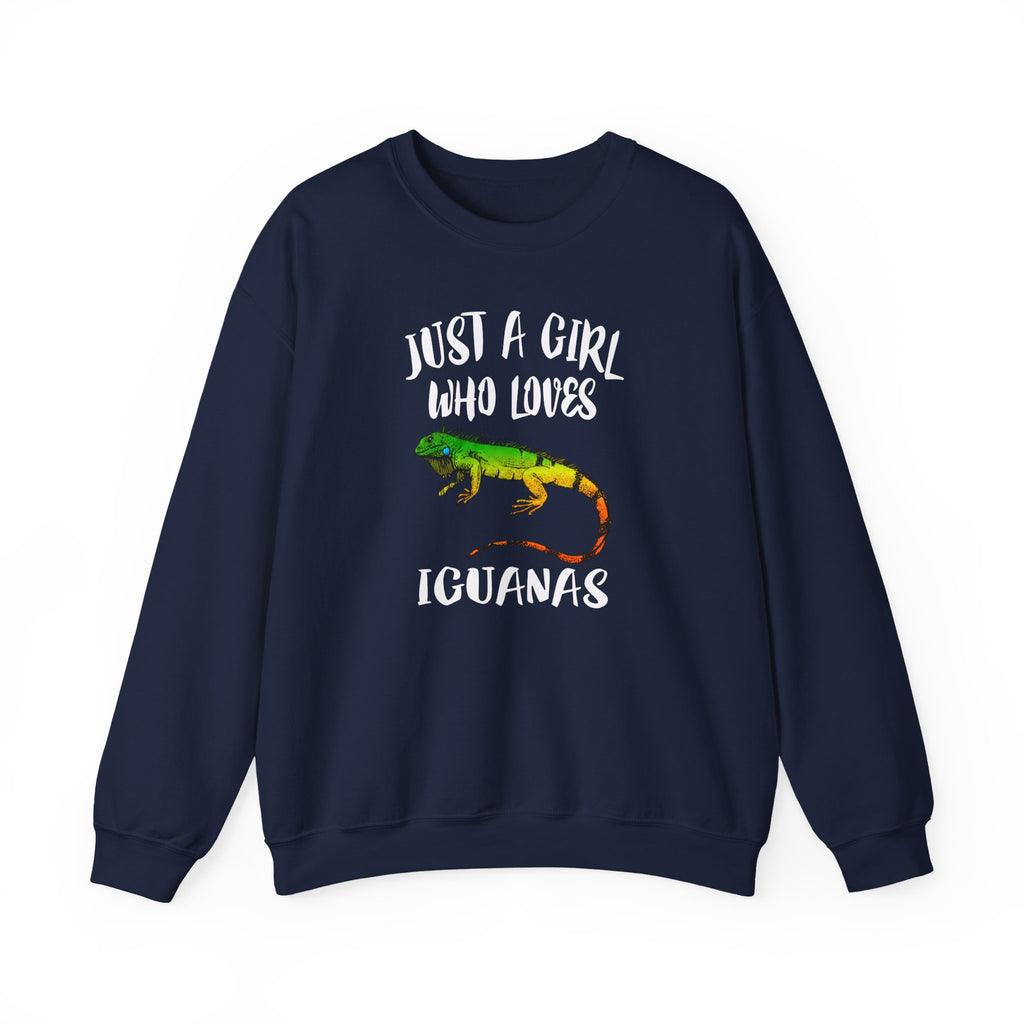 "Just A Girl Who Loves Iguanas" - Iguana Lover Sweatshirt