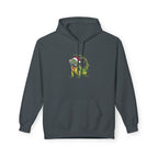 Hoodie - Iguana Wrapped in Christmas Lights Design