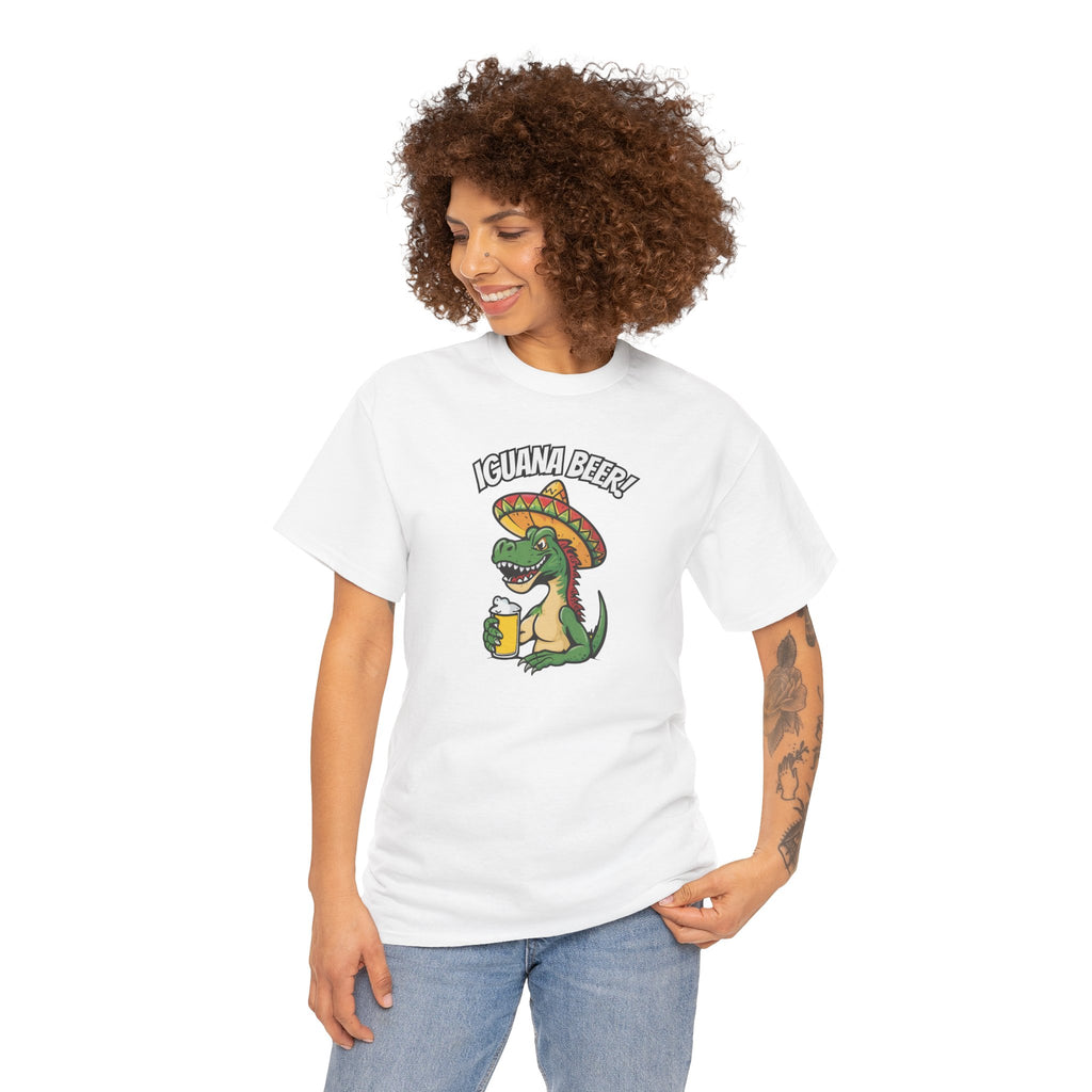Iguana Beer Cheer Unisex Tee