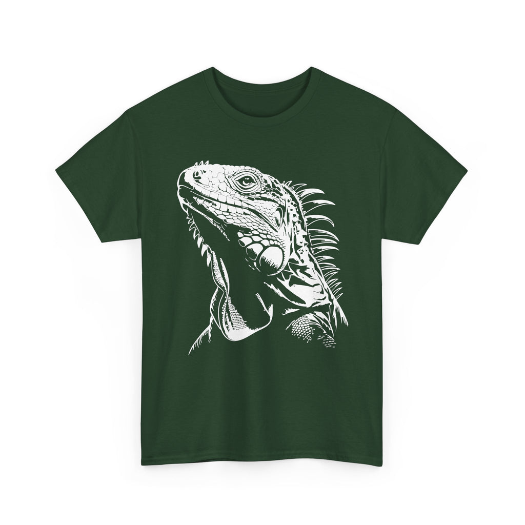 Iguana Line Art T-Shirt  - Iguana Lover T-Shirt