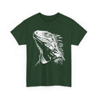 Iguana Line Art T-Shirt  - Iguana Lover T-Shirt