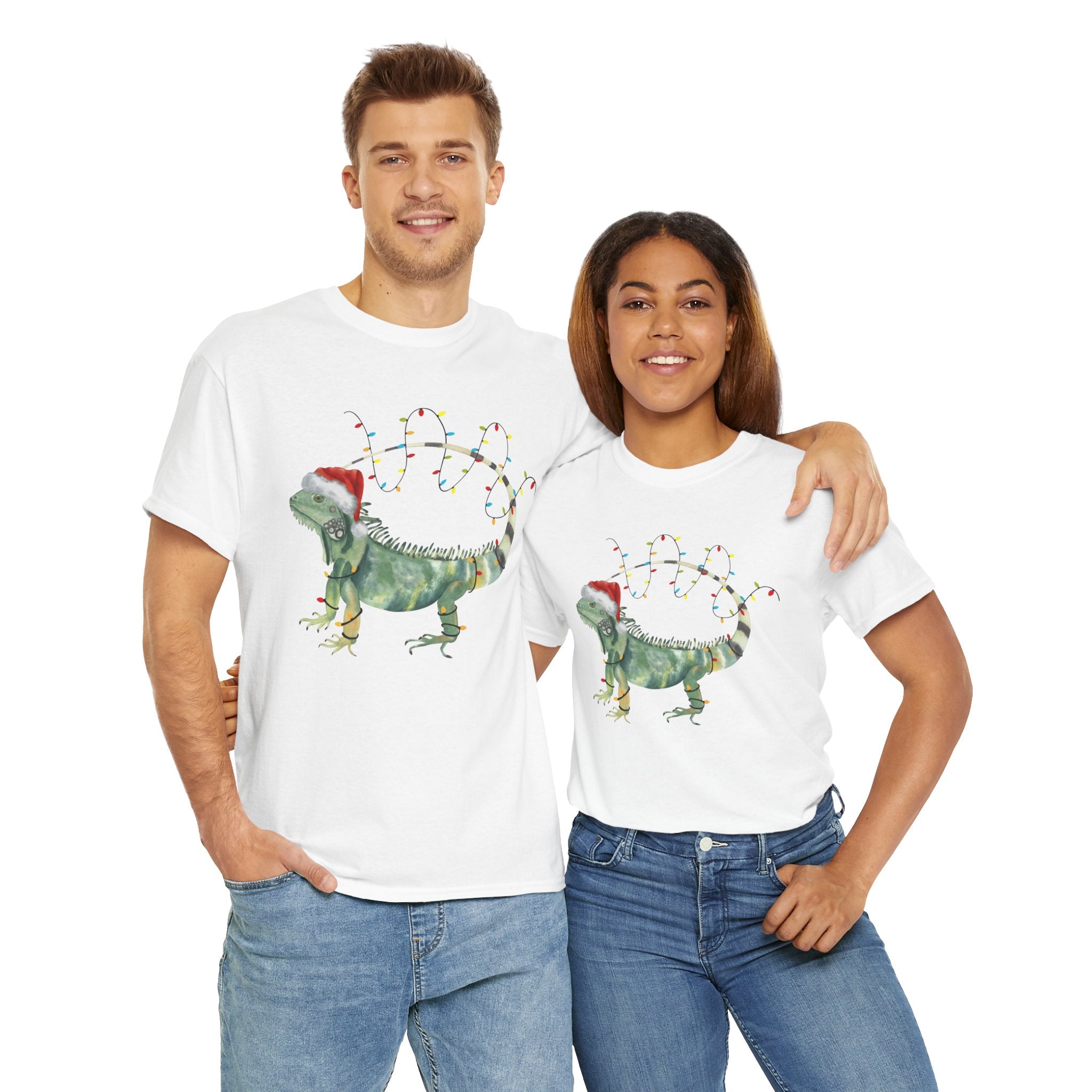 Iguana Lovers Christmas Tee