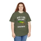 "Just A Girl Who Loves Iguanas" - Iguana Lover T-Shirt