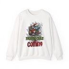 Iguana Claus Is Coming Christmas Sweatshirt