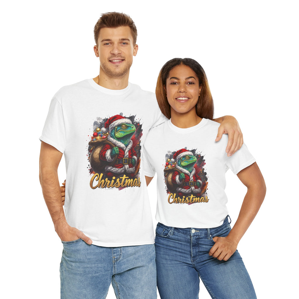 Iguana Claus Christmas Tee