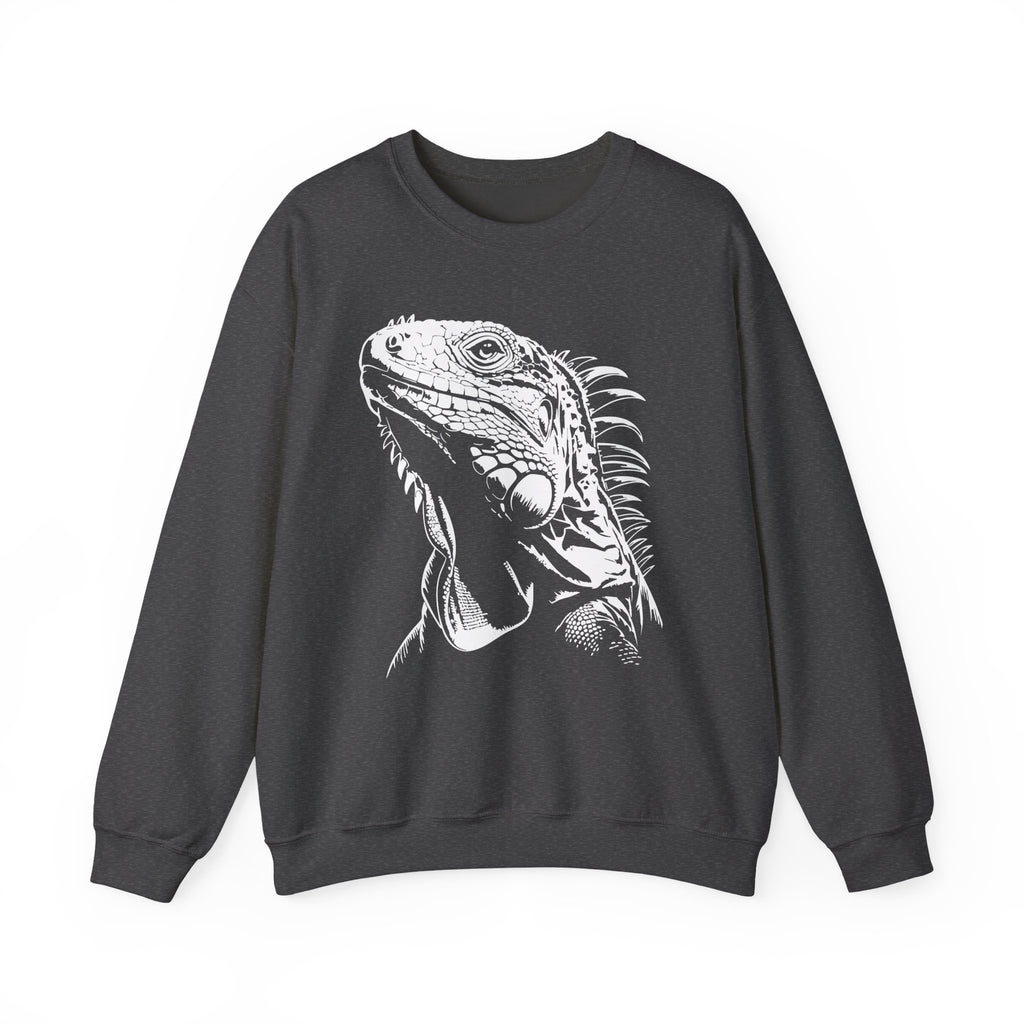 Iguana Line Art Sweatshirt - Iguana Lover Sweatshirt