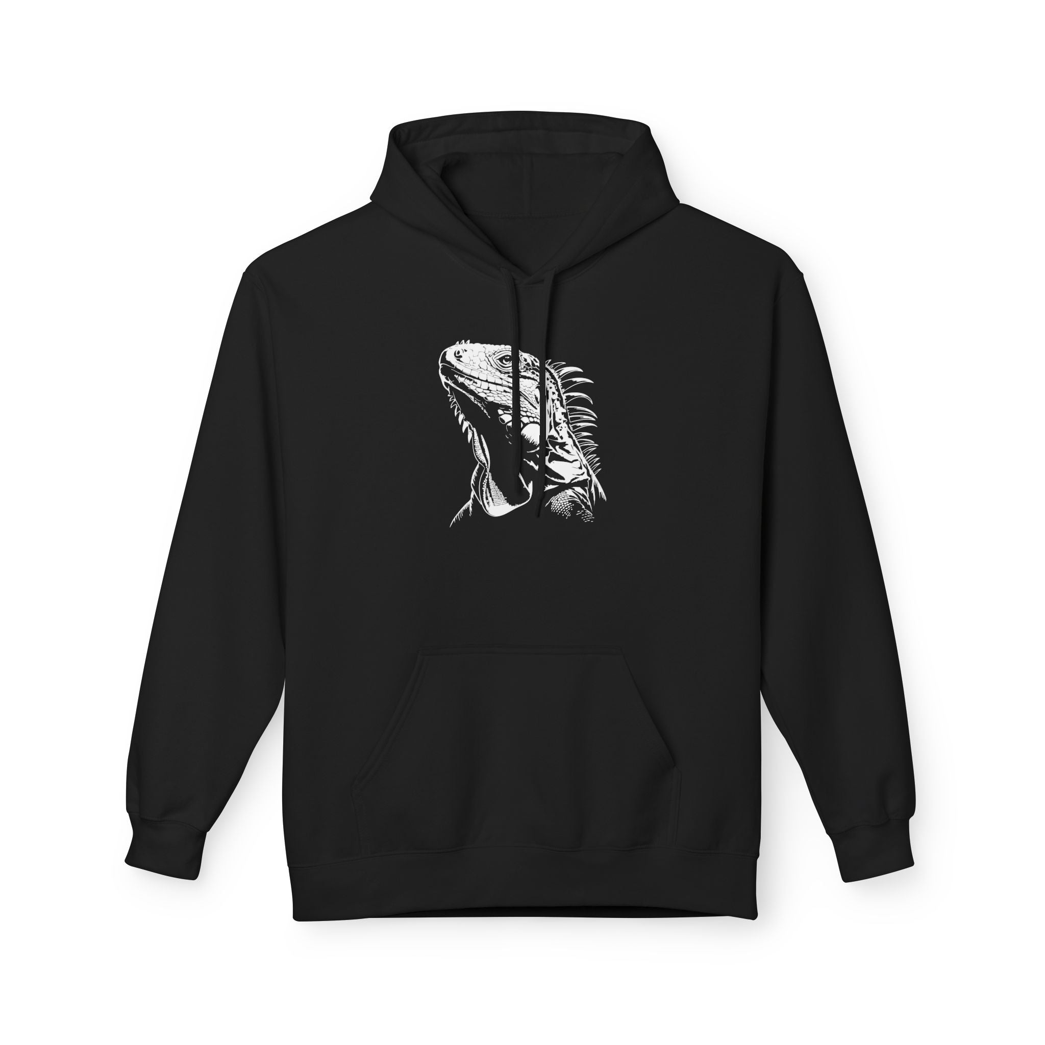 Iguana Line Art Hoodie - Iguana Lover Hoodie