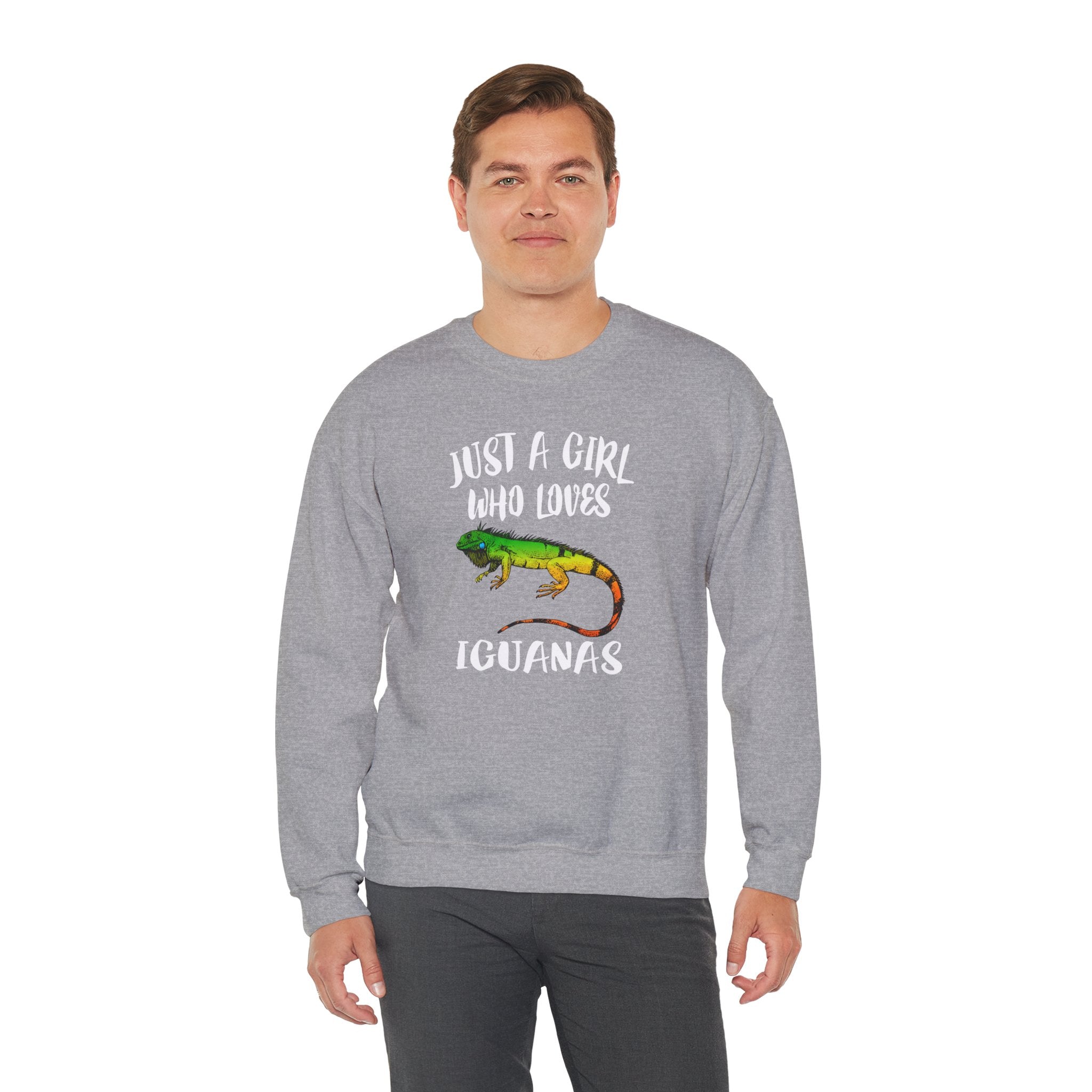 "Just A Girl Who Loves Iguanas" - Iguana Lover Sweatshirt