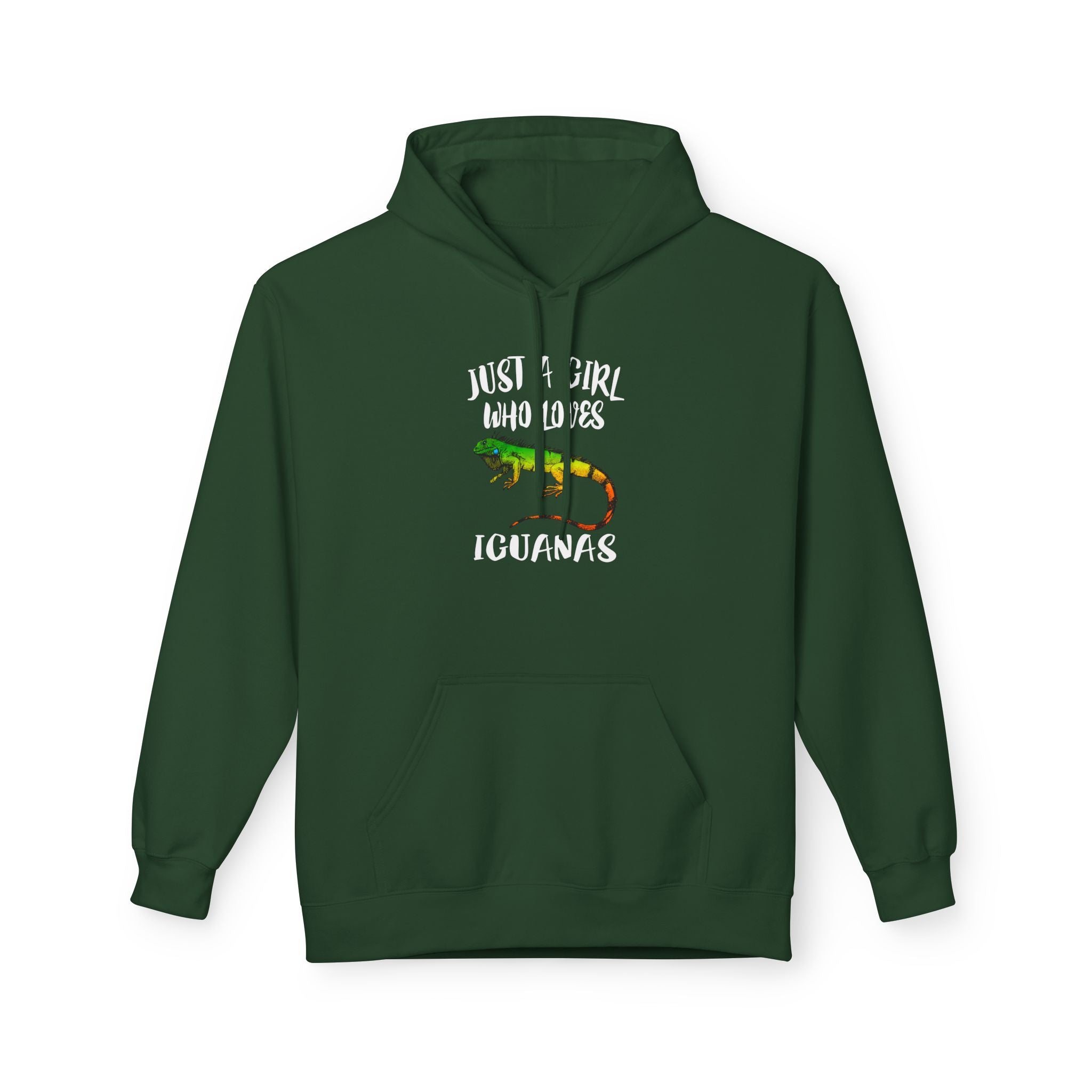 "Just A Girl Who Loves Iguanas" - Iguana Lover Hoodie