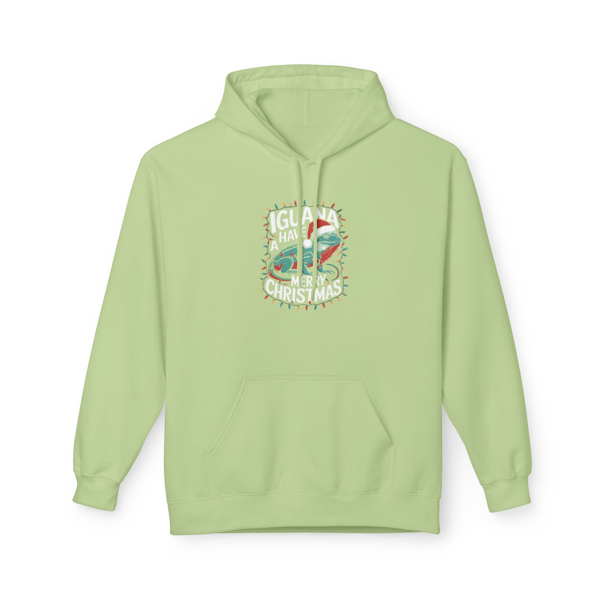 Iguana Christmas Hoodie - "Iguana Have A Merry Christmas"