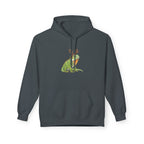 Iguana Reindeer Antlers Hoodie