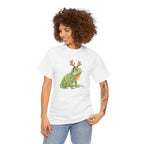 Iguana Reindeer Antlers Tee