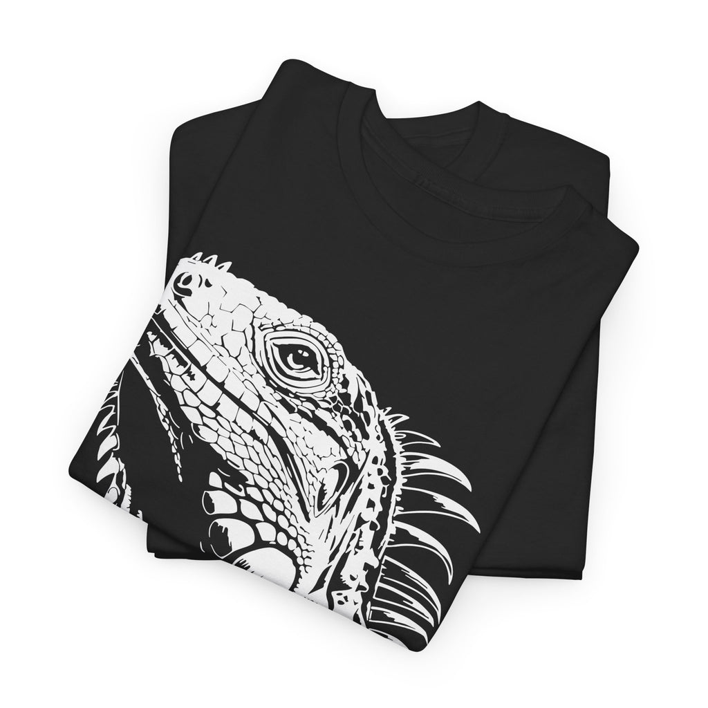 Iguana Line Art T-Shirt  - Iguana Lover T-Shirt