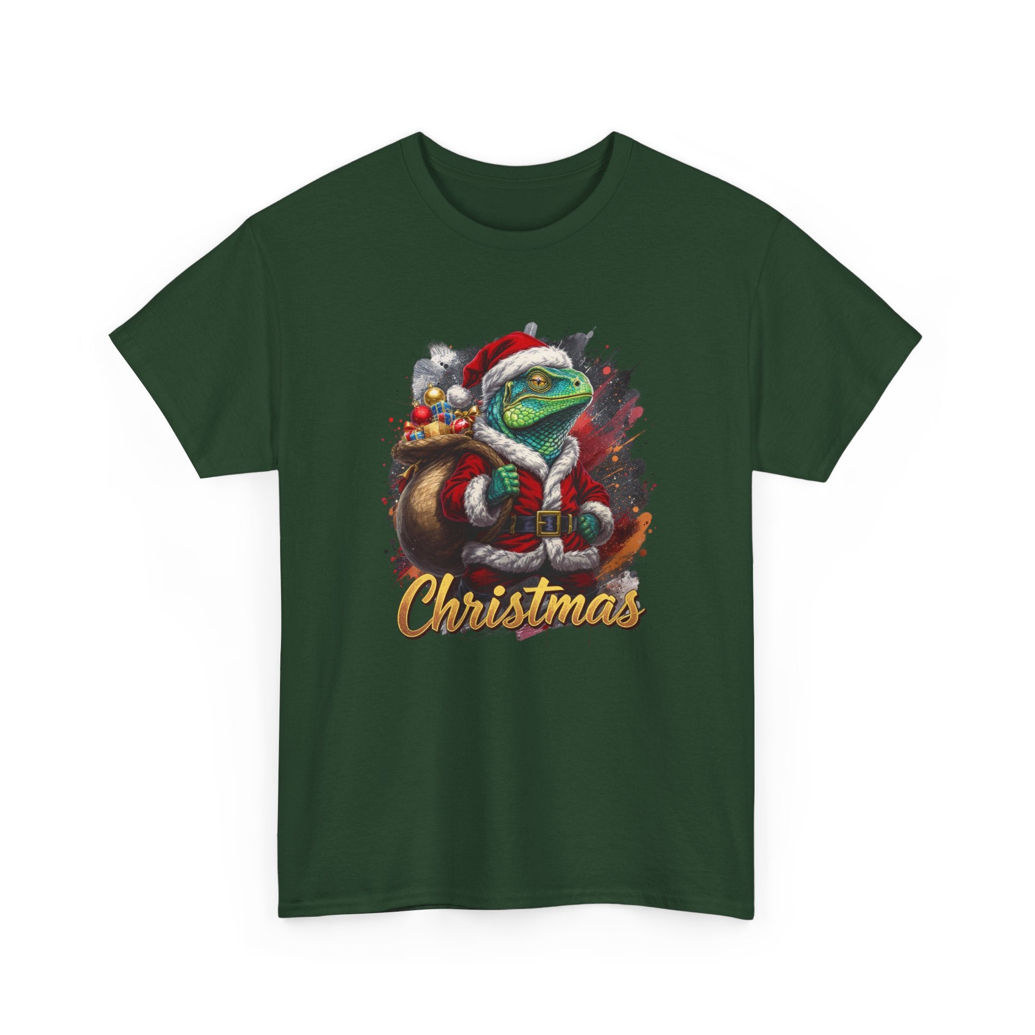 Iguana Claus Christmas Tee