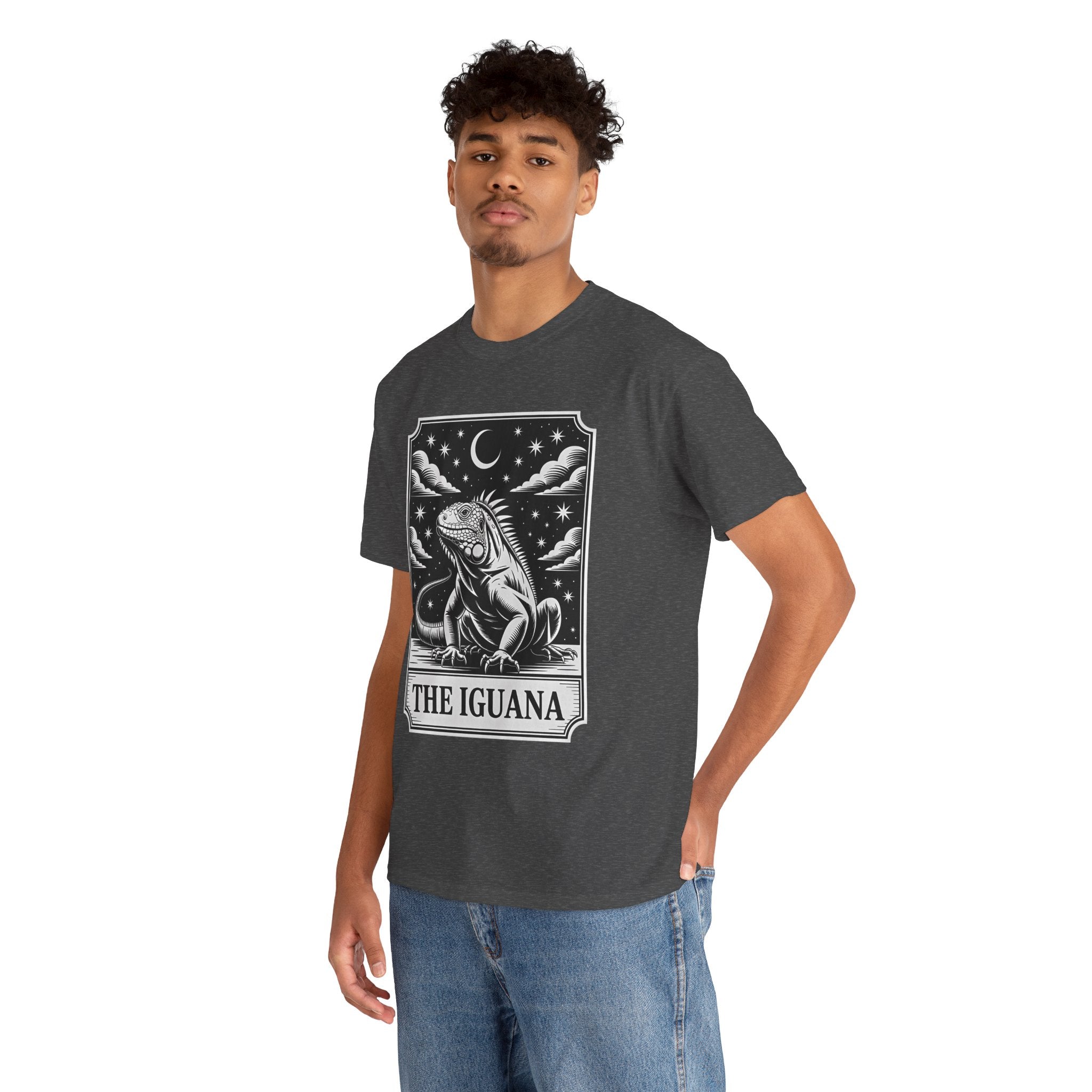 The Iguana Vintage Tarot T-Shirt - Iguana Lover T-Shirt