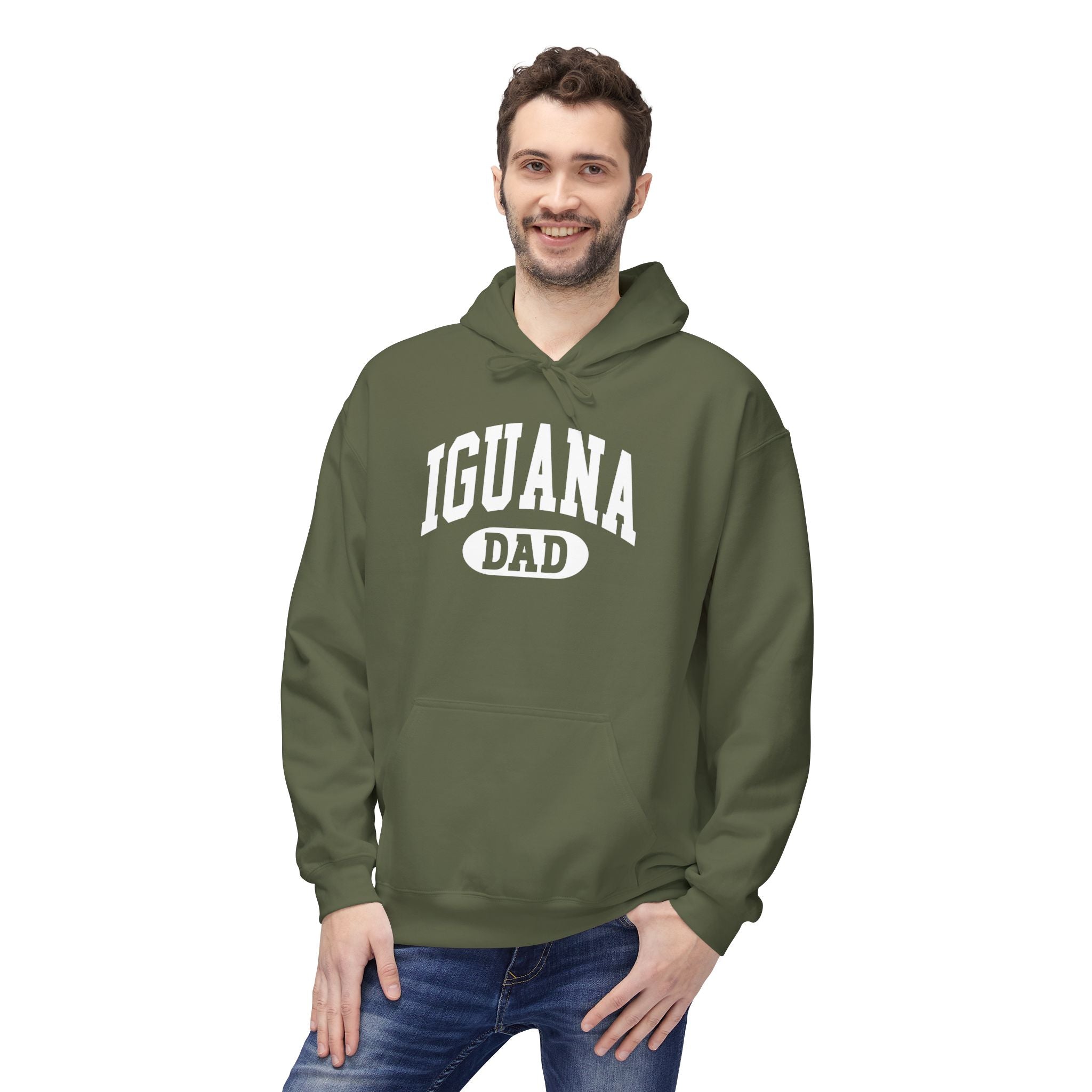 Iguana Dad Hoodie - Iguana Lover Hoodie