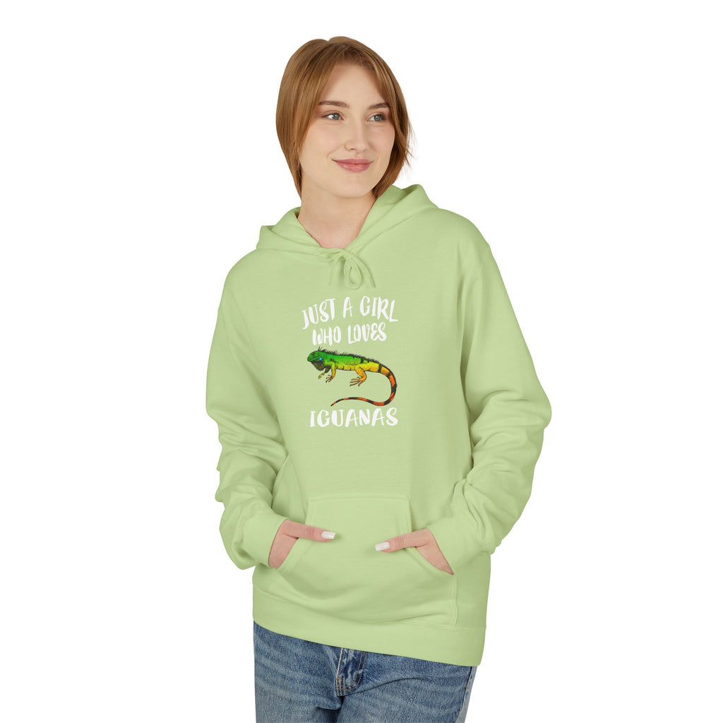 "Just A Girl Who Loves Iguanas" - Iguana Lover Hoodie