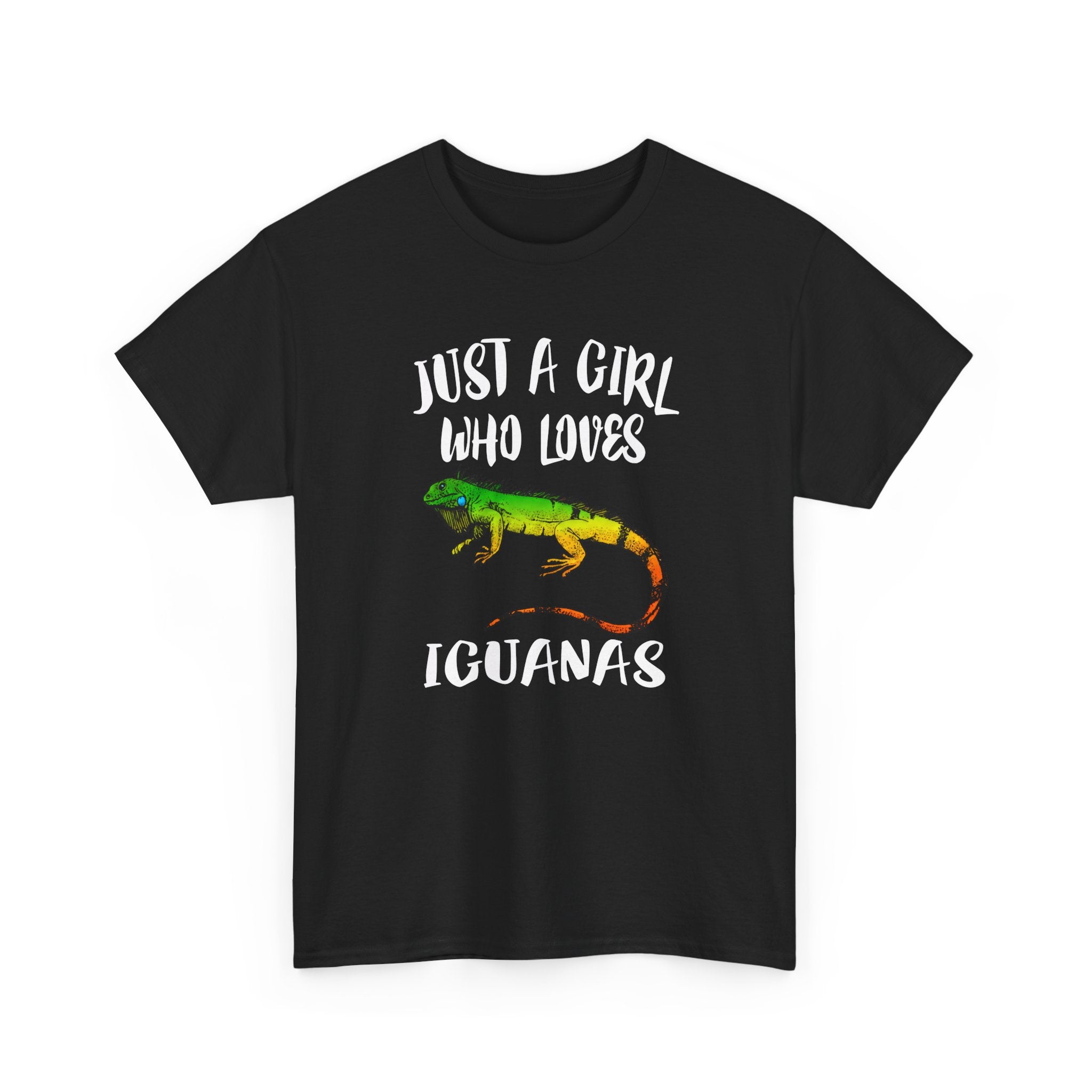 "Just A Girl Who Loves Iguanas" - Iguana Lover T-Shirt