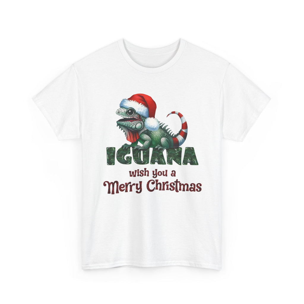 Iguana Wishes You a Merry Christmas Tee