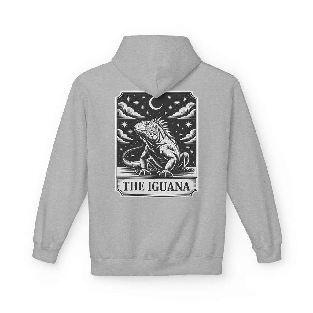 The Iguana Vintage Tarot Hoodie - Iguana Lover Hoodie