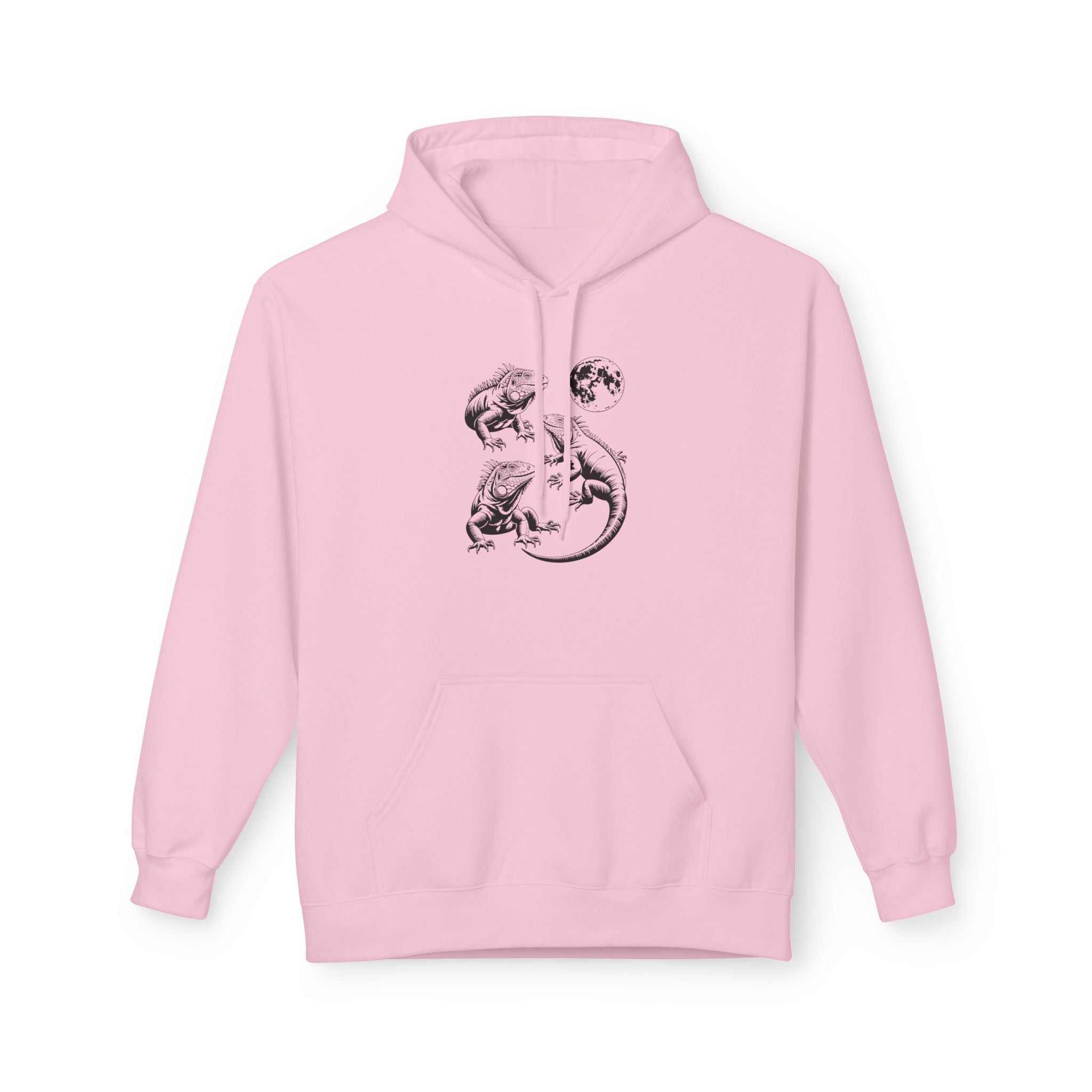 Iguana Line Art Hoodie - Iguana Lover Hoodie