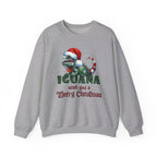 Iguana Wishes You a Merry Christmas Sweatshirt
