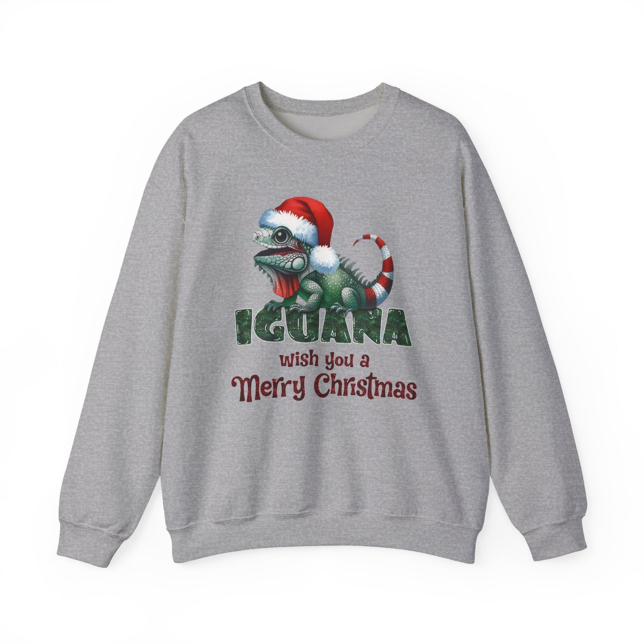 Iguana Wishes You a Merry Christmas Sweatshirt