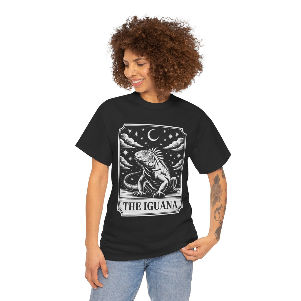 The Iguana Vintage Tarot T-Shirt - Iguana Lover T-Shirt