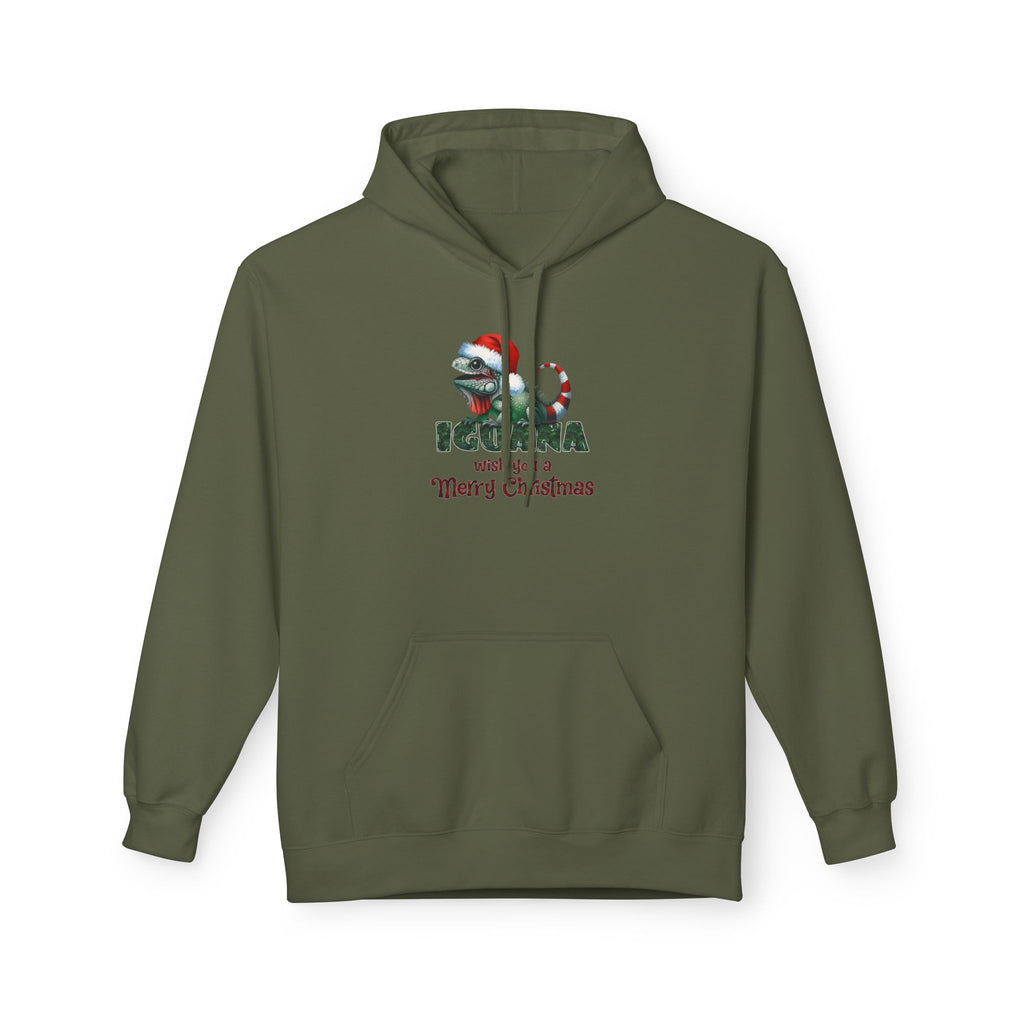 Iguana Lover Hoodie for Christmas