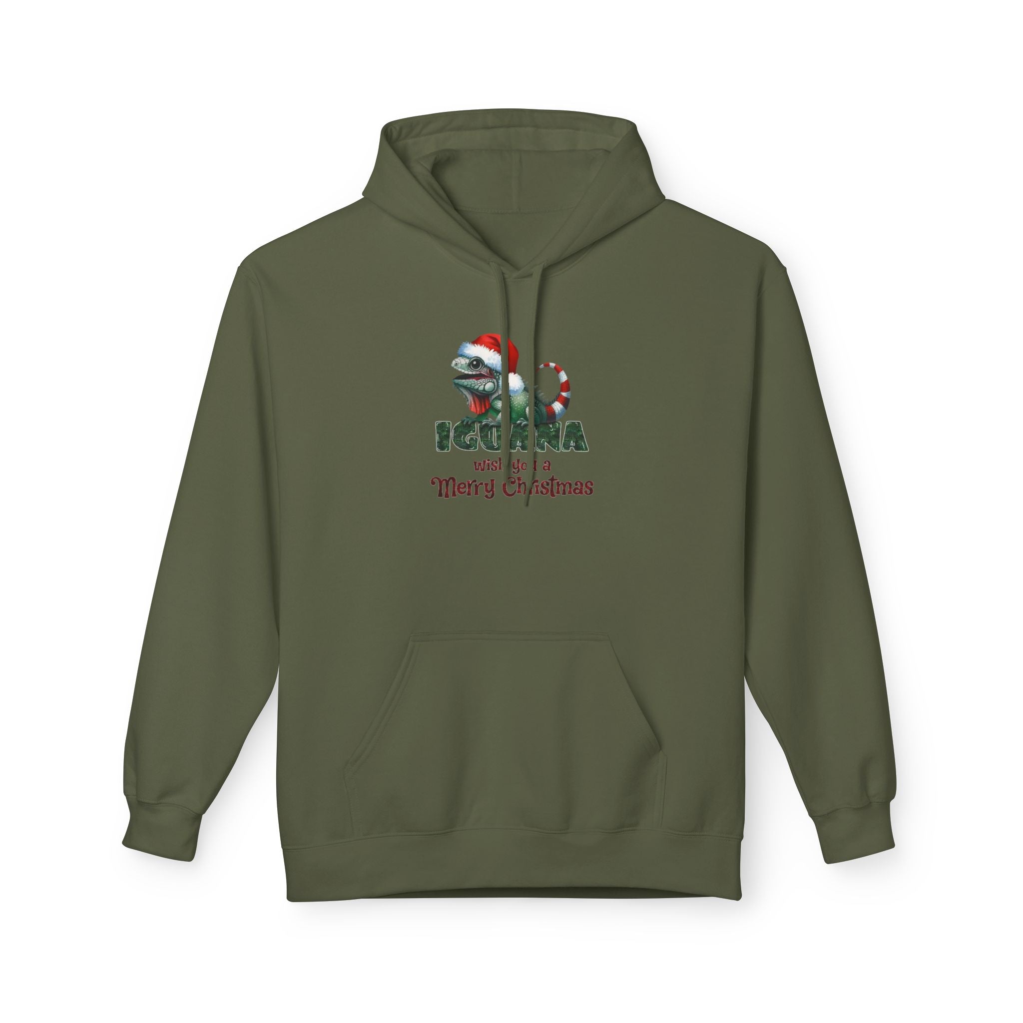Iguana Lover Hoodie for Christmas