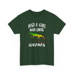 "Just A Girl Who Loves Iguanas" - Iguana Lover T-Shirt