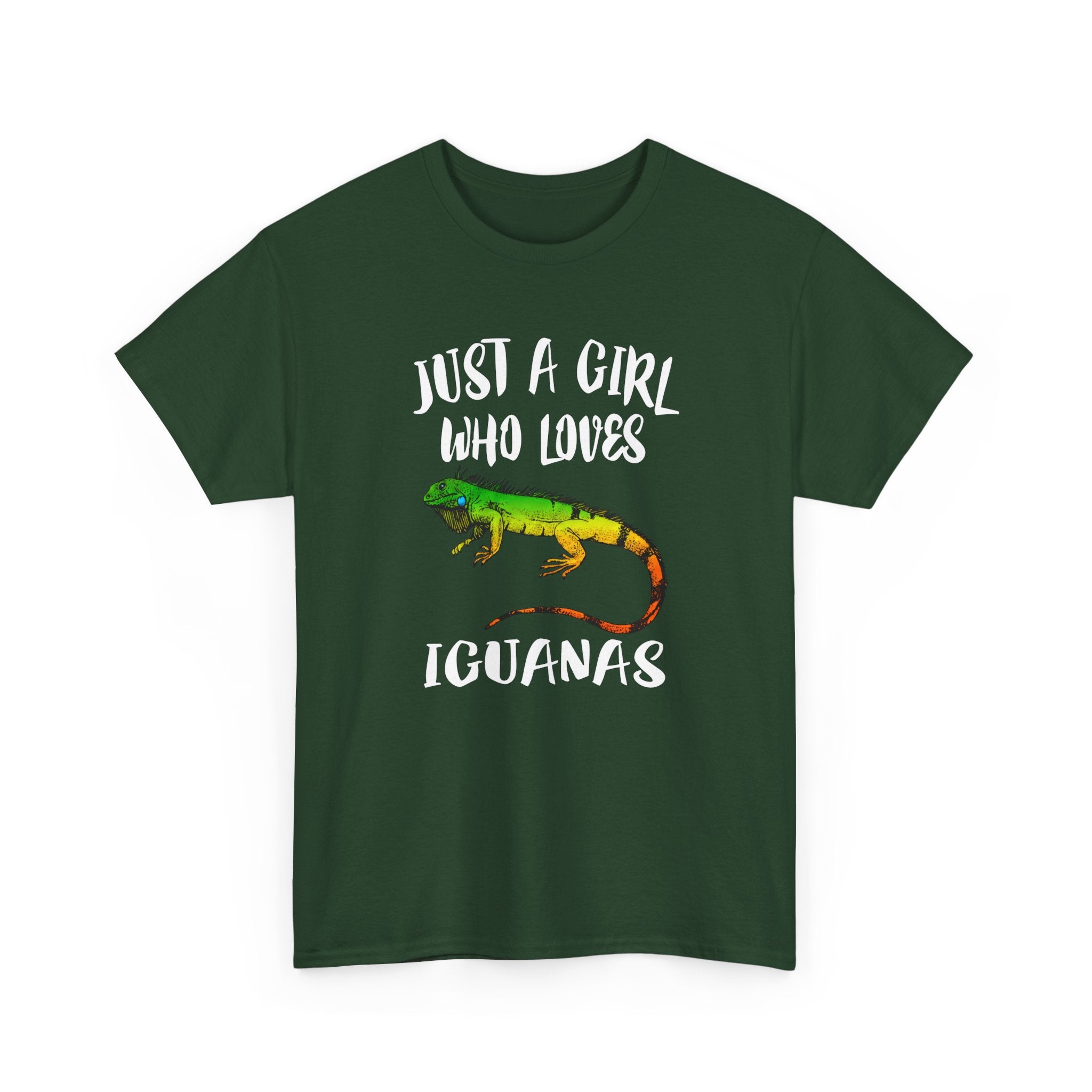 "Just A Girl Who Loves Iguanas" - Iguana Lover T-Shirt