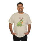 Iguana Reindeer Antlers Tee