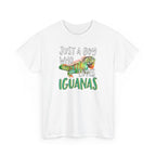 "Just A Boy Who Loves Iguanas" T-Shirt - Iguana Lover T-Shirt