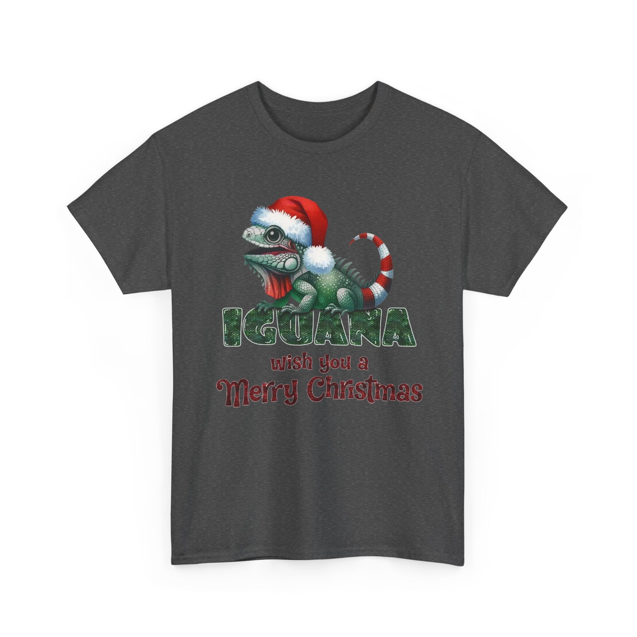 Iguana Wishes You a Merry Christmas Tee