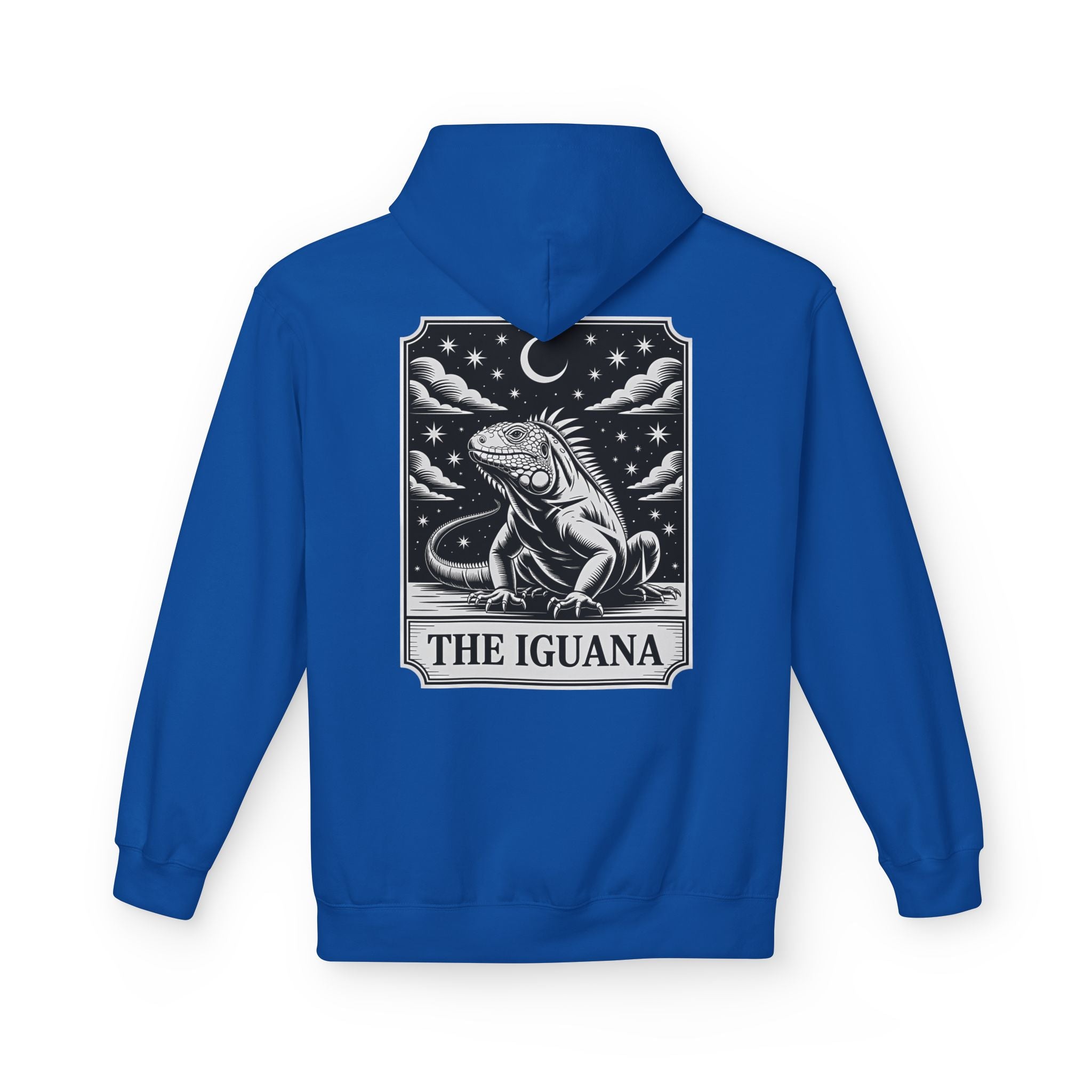 The Iguana Vintage Tarot Hoodie - Iguana Lover Hoodie